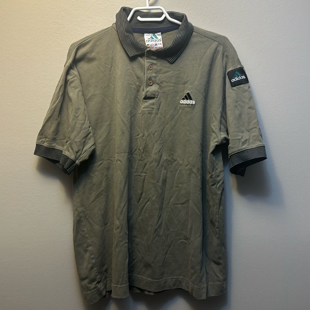 ADIDAS ORIGINAL EQUIPMENT 90'S VINTAGE EQT POLO